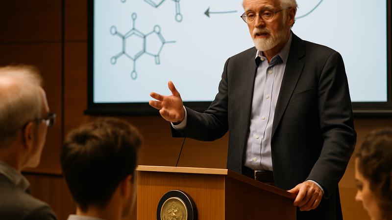 How Medal Lectures Turn Chemical Breakthroughs into New Research Agendas