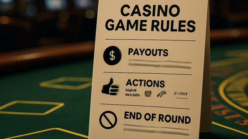 What Should You Know About Casino Game Rules Before Exploring Rajbet Casino?