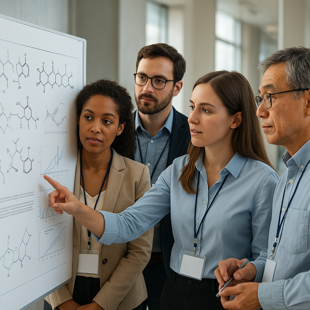 How Chemistry Conferences Turn New Findings into Community-Wide Progress